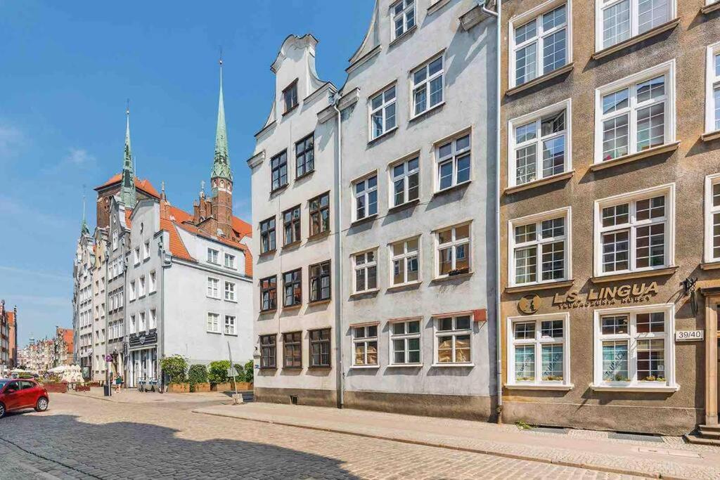 Ferienwohnung Urokliwy Apartament Danzig Exterior foto